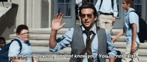 Hangover Its Weekend GIF