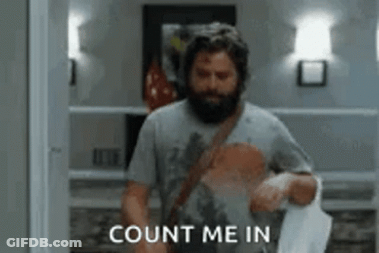 Hangover Movie Alan Count Me In GIF