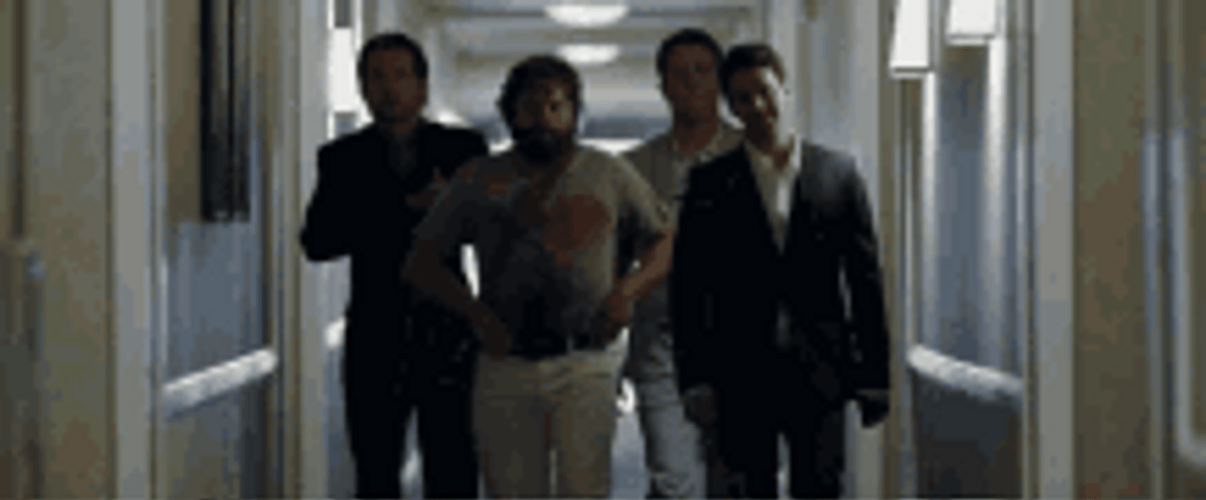 Hangover The Boys Walking Prepared GIF
