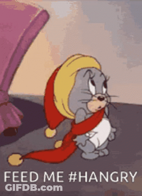 Hangry Jerry Feed Me GIF