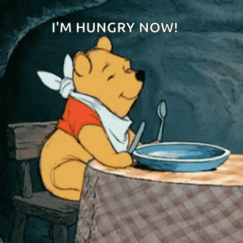 Hangry Now Winnie The Pooh Dancing GIF