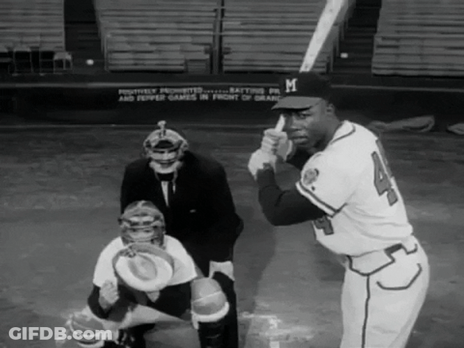 Hank Aaron Home Run Derby GIF