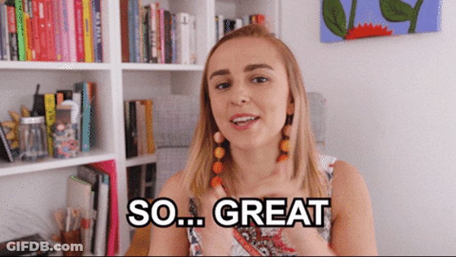 Hannah Witton Great Success GIF