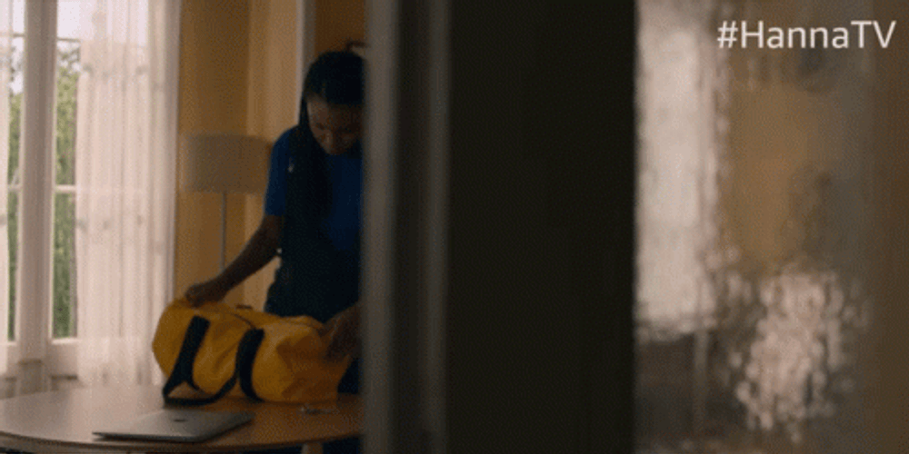 HannaTV Packing Bags GIF