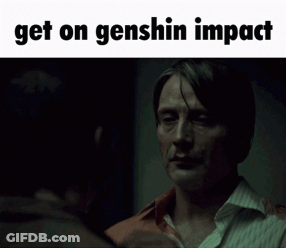 Hannibal Get On Genshin Impact GIF