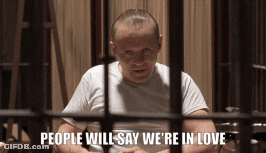 Hannibal In Love Silence Of The Lambs GIF