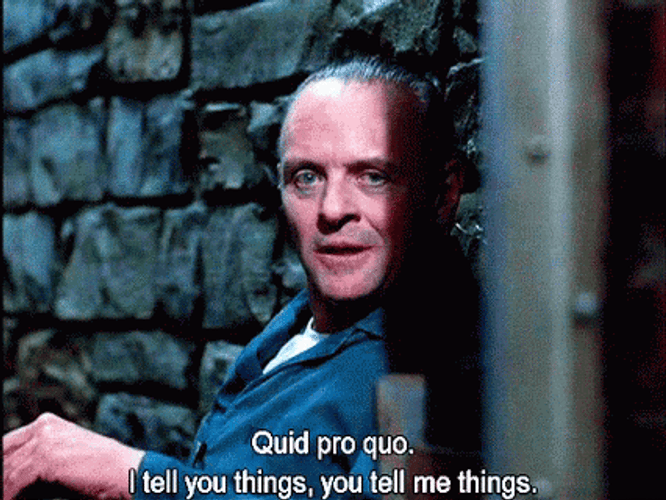 Hannibal Lecter Talking Tell Me Things GIF