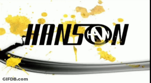 Hanson With Yellow Paint Splashes GIF