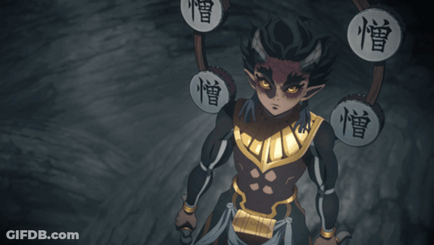 Hantengu Zohakuten Kimetsu No Yaiba GIF