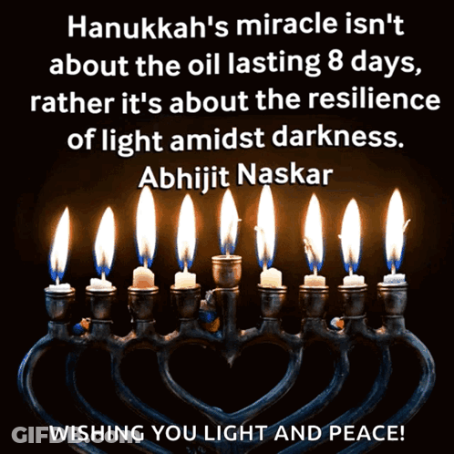 Hanukkah Miracle Resilience Of Light GIF