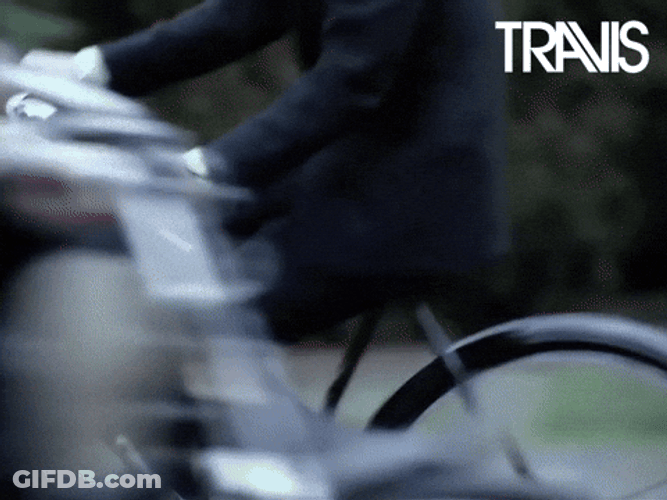 Happily Riding Bike GIF