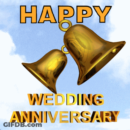 Happy 10Th Anniversary Bell Ringing GIF