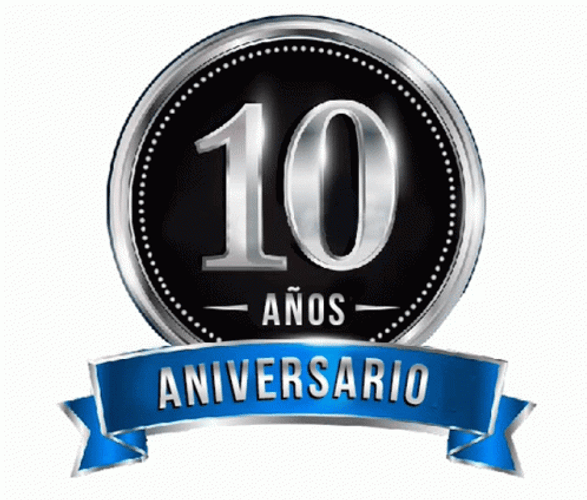 Happy 10Th Anniversary Silver Anniversary GIF