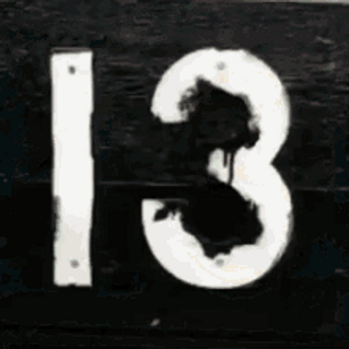 Happy 13Th Birthday Numbers GIF