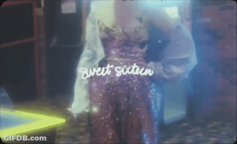 Happy 16Th Birthday Sweet Sixteen Pose Tenille Arts GIF