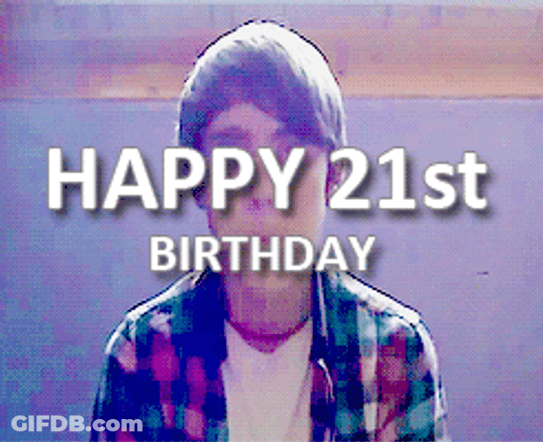 Happy 21St Birthday Alfie GIF