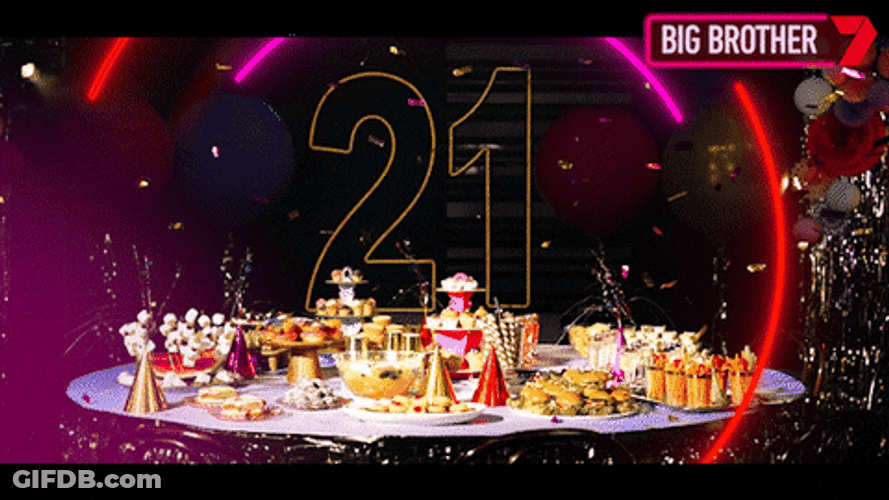 Happy 21St Birthday Big Brother GIF