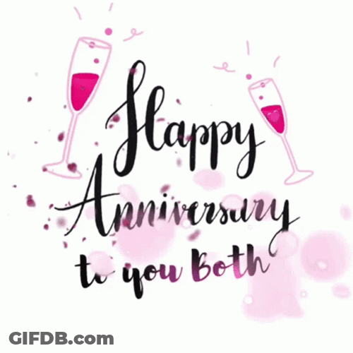 Happy 25Th Anniversary To You Both GIF