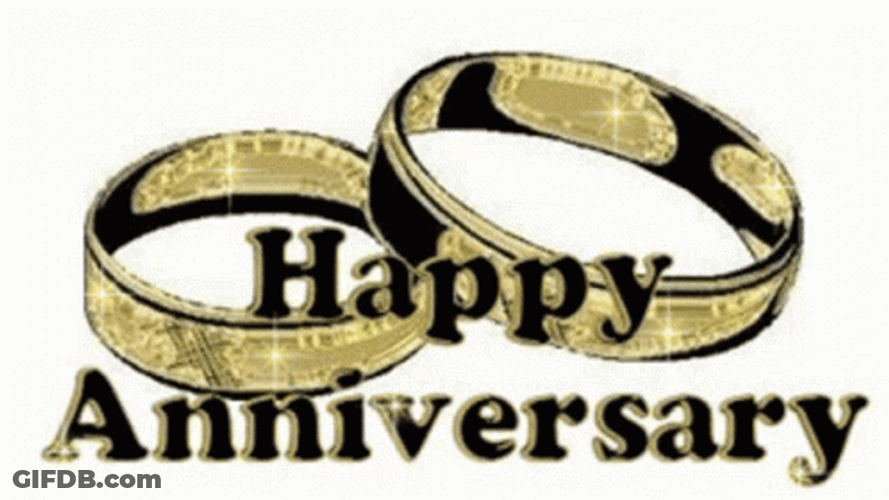 Happy 25Th Anniversary Wedding Rings GIF