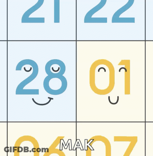 Happy 28 01 Leap Day Poster GIF