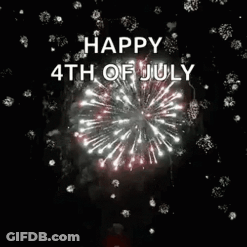 Happy 4Th Fireworks Display GIF