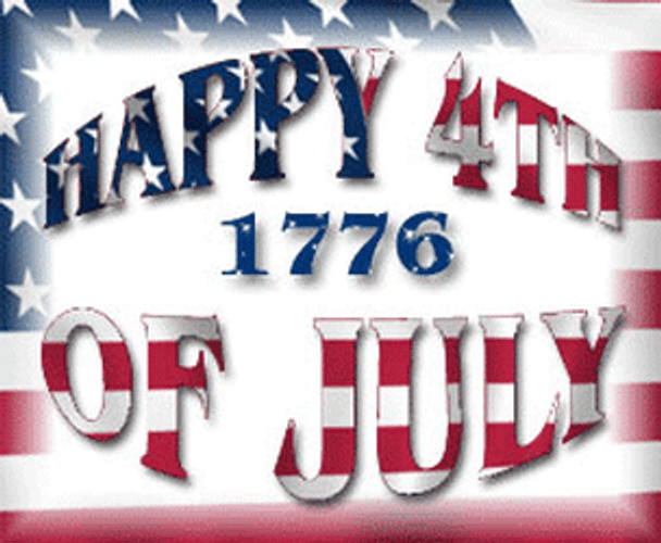 Happy 4Th Of July 1776 American Pride Greeting GIF