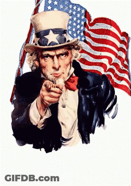 Happy 4Th Of July 1776 Uncle Sam GIF