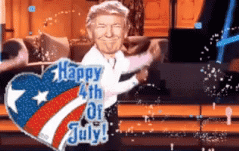 Happy 4Th Of July Donald Trump GIF