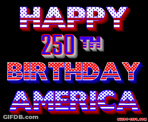 Happy 4Th Of July Greeting Card With Rocket GIF
