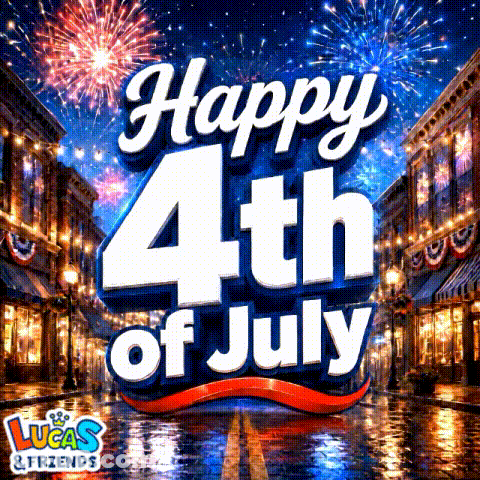 Happy 4Th Of July Sign GIF
