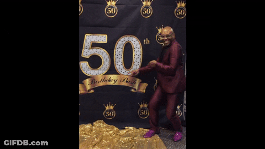 Happy 50Th Birthday Robert E Blackmon GIF