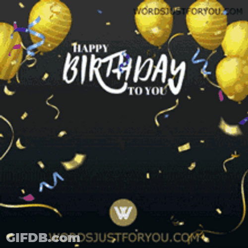 Happy 60Th Birthday Bouncing Numbers Design GIF