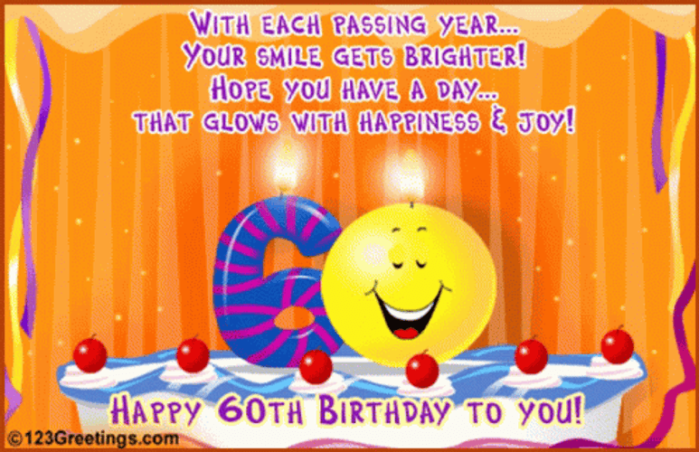 Happy 60Th Birthday To You GIF