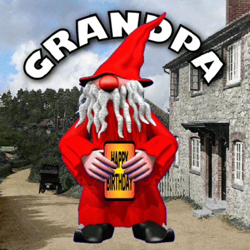 Happy 65Th Birthday Santa Grandpa GIF