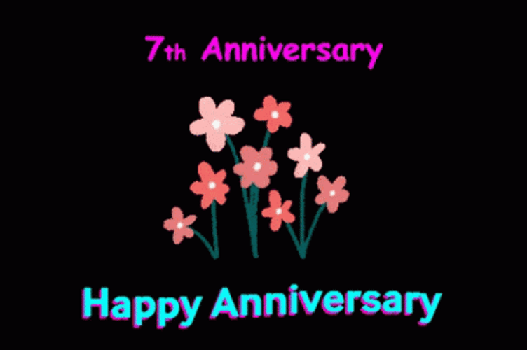 Happy 7Th Anniversary GIF