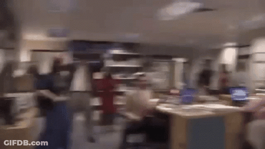 Happy Admin Day Employees Celebrating At Office GIF