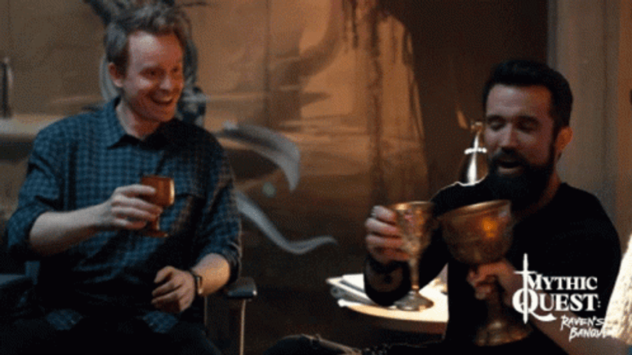 Happy Admin Day Mythic Quest Poppy Ian David GIF