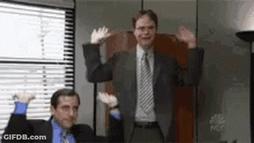 Happy Admin Day The Office Michael Dwight GIF