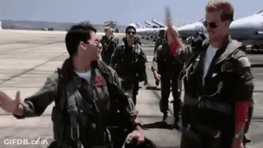 Happy American Soldiers We Did It GIF