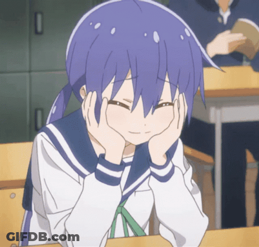 Happy Anime Ao Manaka GIF
