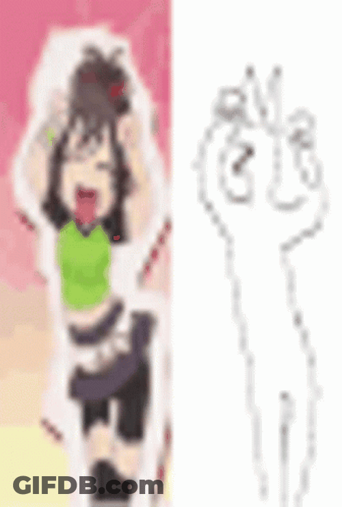 Happy Anime Dancing Caramelldansen GIF