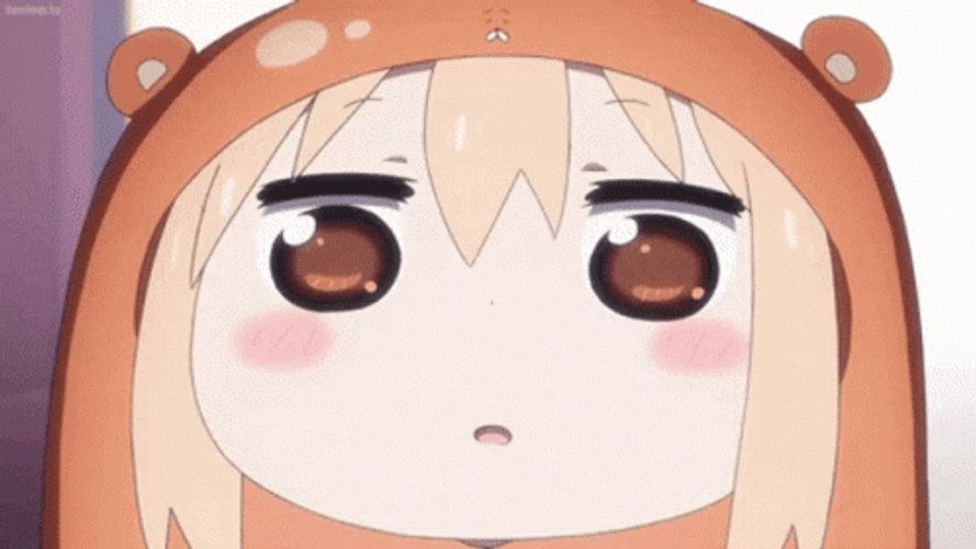 Happy Anime Umaru Doma Smiling GIF