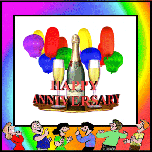 Happy Anniversary Anniversary Poster GIF