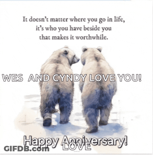 Happy Anniversary Anniversary Wishes Meme GIF