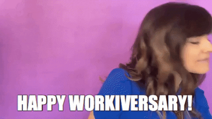 Happy Anniversary At Work GIF