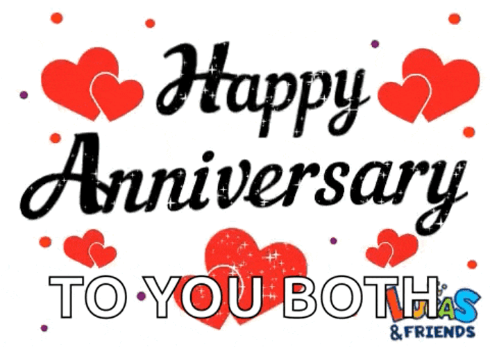 Happy Anniversary Happy Anniversary Hearts GIF