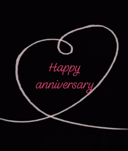Happy Anniversary Heart GIF