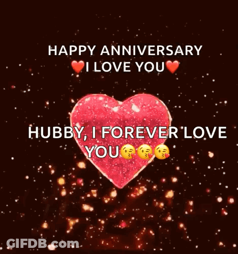 Happy Anniversary I Love You Hubby GIF