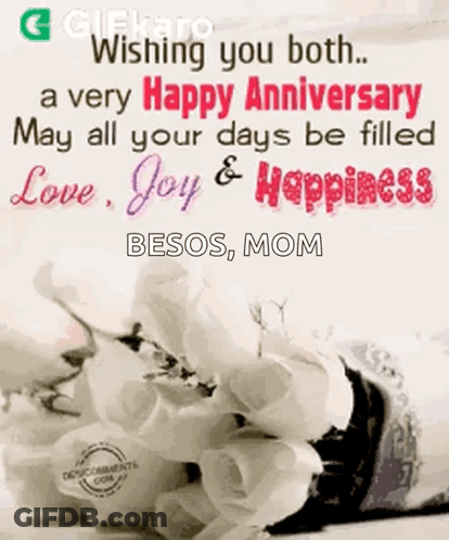 Happy Anniversary Love Joy Happiness GIF