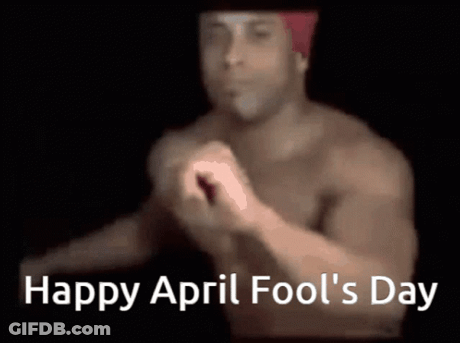 Happy April Fools Day Ricardo Milos GIF